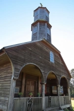 Colo Church, Chiloe. Chiloe Guide.  Chiloe - CHILE