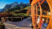 Los Cuernos refugio, Torres del Paine, CHILE