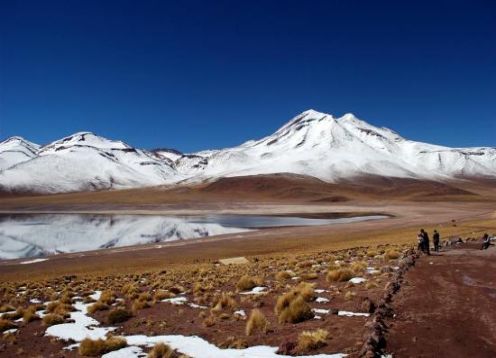 RED STONES, SALAR DE ATACAMA, ALTIPLANIC LAGUNAS. San Pedro de Atacama, CHILE