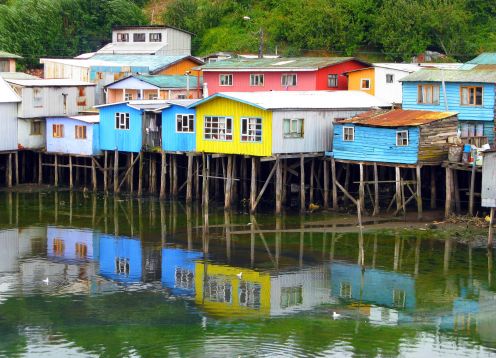 CHILO ISLAND, VISITING ANCUD, CASTRO AND DALCAHUE. Puerto Varas, CHILE