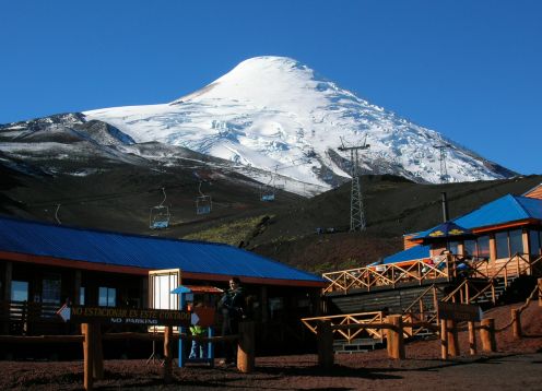 Osorno Volcano Tour and visit to craft brewery. Puerto Varas, CHILE