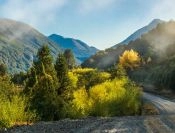 Gravel road before arrival in Futaleufu Guide of , 