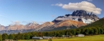 Cerro Castillo, capital of the commune of Torres del Paine.  Cerro Castillo - CHILE