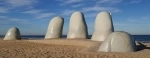 The Hand, Punta del Este. Uruguay. Guide of attractions of Punta del Este.   - Uruguay