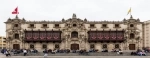 Archiepiscopal Palace of Lima.  Lima - PERU