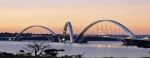 Juscelino Kubitschek Bridge in Brasilia, guide of attractions, Brasilia, what to see, what to do, information.  Brasilia - BRAZIL