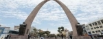 The parabolic arch is a monument located in the Civic Center of the city of Tacna, was inaugurated on August 28, 1959.  Tacna - PERU
