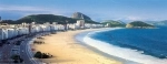 Copacabana Beach.  Rio de Janeiro - BRAZIL