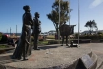 Monument to the German settlers.  Puerto Montt - CHILE