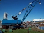 Crane 82 in the Port of San Antonio. Chile.  San Antonio - CHILE