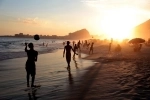Copacabana Beach.  Rio de Janeiro - BRAZIL