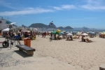 Copacabana Beach.  Rio de Janeiro - BRAZIL