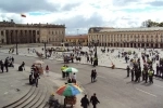 Bolivar Square, Botota. Colombia. Guide of attractions of Bogota. what to see, what to do, tour, reservations.  Bogota - COLOMBIA