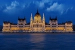 Budapest Parliament, one of the attractions of the city of Budapest that you should not miss.  Budapest - Hungary