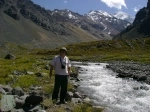 The Valley of the Sands is at the end of the Maipo caisson, very close to the border with Argentina. It is located at 2500 meters above sea level and is surrounded by mountains.  San Jose de Maipo - CHILE