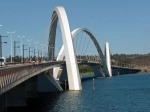 Juscelino Kubitschek Bridge in Brasilia, guide of attractions, Brasilia, what to see, what to do, information.  Brasilia - BRAZIL