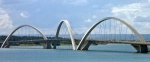 Juscelino Kubitschek Bridge in Brasilia, guide of attractions, Brasilia, what to see, what to do, information.  Brasilia - BRAZIL