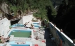 Thermal Baths, Aguas Calientes, Peru.  Aguas Calientes - PERU