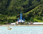 Tenaun Church, Chiloe.  Chiloe - CHILE