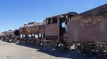 Uyuni Train Cemetery.  Uyuni - BOLIVIA