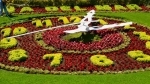 Clock of the Flowers in Vina del Mar. Part of the city guide.  Viña del Mar - CHILE