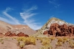 The Rainbow Valley is 90 km from San Pedro de Atacama, its name is due to the tonalities of the surrounding hills.  San Pedro de Atacama - CHILE