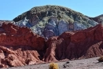 The Rainbow Valley is 90 km from San Pedro de Atacama, its name is due to the tonalities of the surrounding hills.  San Pedro de Atacama - CHILE