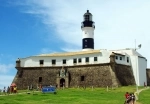 Lighthouse of the Barra, Salvador de Bahia. Brazil. Guide of attractions, tourism, what to do, information.   - BRAZIL