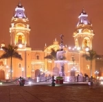 Lima Cathedral.  Lima - PERU