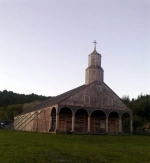 Quinchao Church, Church of Chiloe.  Chiloe - CHILE