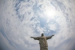 Christ the Redeemer of Corcovado.  Rio de Janeiro - BRAZIL