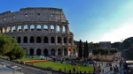 The Roman Colosseum, part of our guide to attractions in Italy.  Rome - ITALY