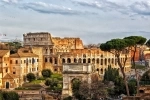 The Roman Colosseum, part of our guide to attractions in Italy.  Rome - ITALY