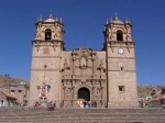 Cathedral of Puno.  Puno - PERU