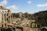 Roman Forum, Rome, Italy. Guide of attractions in Rome.  Rome - ITALY