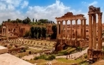 Roman Forum, Rome, Italy. Guide of attractions in Rome.  Rome - ITALY