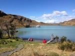 Lake Pehoe is a lake located within the Torres del Paine National Park.  Torres del Paine - CHILE