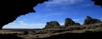 Fell Cave, Pali Aike National Park.  Punta Arenas - CHILE