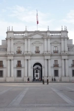 Palacio de la Moneda in Santiago de Chile. General Information.  Santiago - CHILE