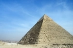 Pyramids of Giza, guide of attractions of Cairo, Egypt..  Cairo - Egypt