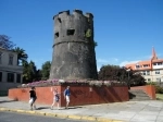 The towers Picarte and  Canelos in Valdivia.  Valdivia - CHILE