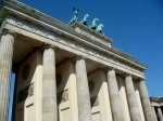 The Brandenburg Gate is the old entrance to Berlin and one of the main symbols of both the city and Germany..  Berlin - GERMANY