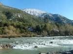 Maipo River, Cajon del Maipo. Chile.  San Jose de Maipo - CHILE