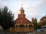 Ichuac Church Chiloe.  Chiloe - CHILE