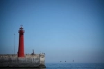 Serrano lighthouse In Iquique, Chile.  Iquique - CHILE