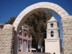 Church and Bell Tower Matilla, Pica.  Pica - CHILE