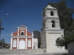 Church and Bell Tower Matilla, Pica.  Pica - CHILE