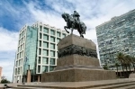 Independence Square, Montevideo - Uruguay. Montevideo Attractions Guide.   - Uruguay