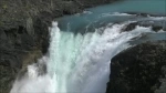 The Salto Grande is a waterfall on the Paine River, after Lake Nordenskjöld, inside the Torres del Paine National Park.  Torres del Paine - CHILE