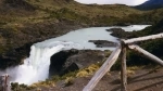 The Salto Grande is a waterfall on the Paine River, after Lake Nordenskjöld, inside the Torres del Paine National Park.  Torres del Paine - CHILE